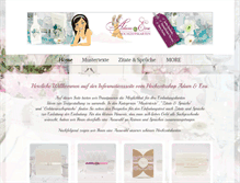 Tablet Screenshot of hochzeitskarten-texte.de
